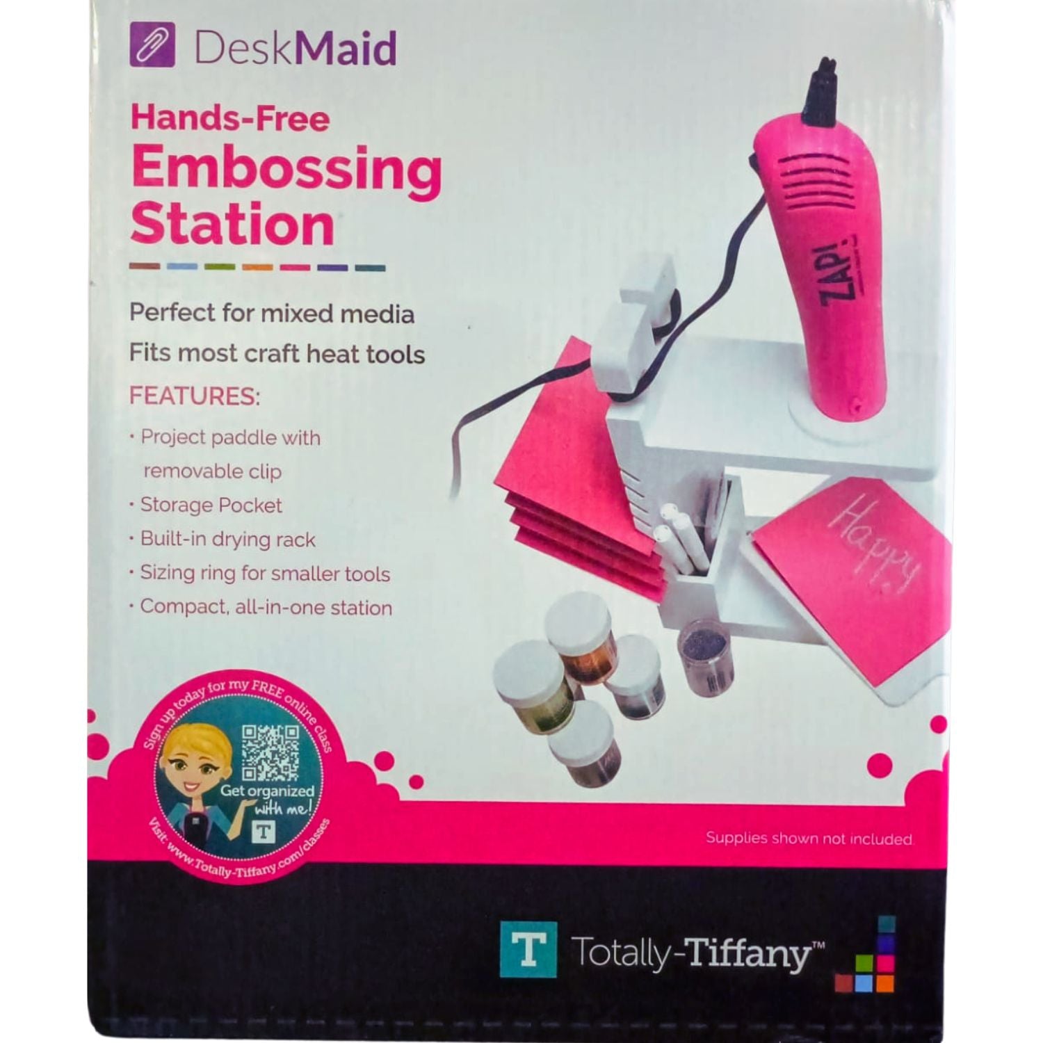 Embossing Station / Estación Organizadora para Embossing Almacenamiento y Organización Totally Tiffany