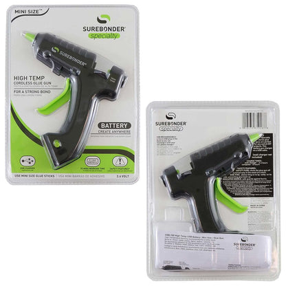 USB Cordless Glue Gun / Pistola de SIlicón Inalámbrica Detalles Adhesivos / Pegamentos SureBonder