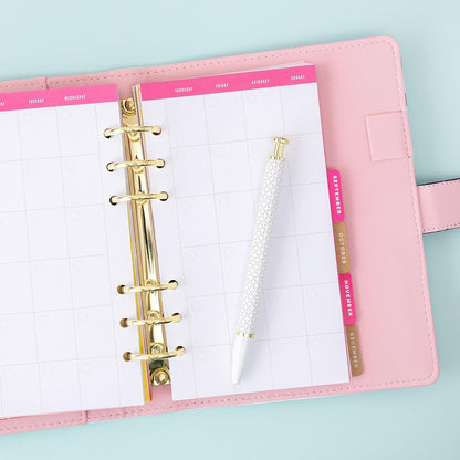 Memory Planner Color Fresh / Planificador Personal Rayas Agendas y Journals Heidi Swapp