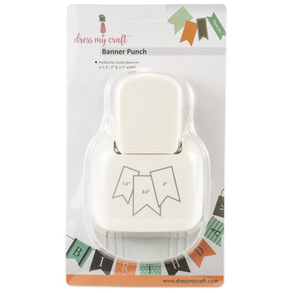Banner Punch / Perforadora de Banderines Perforadoras Dress My Craft