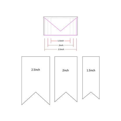 Banner Punch / Perforadora de Banderines Perforadoras Dress My Craft