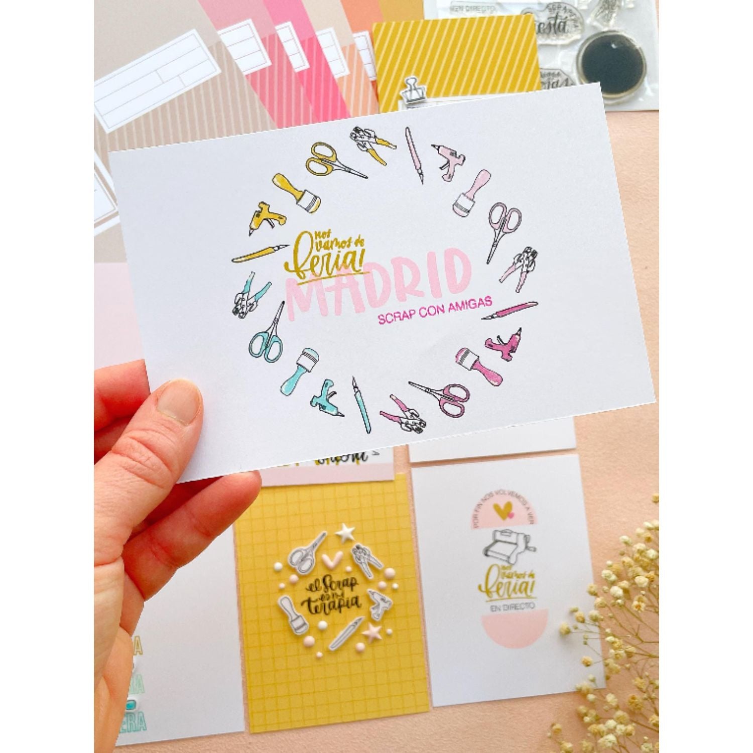 Documenta Scrap Fair Stamp / Sellos Documenta Feria De Scrap Sellos Mintopía