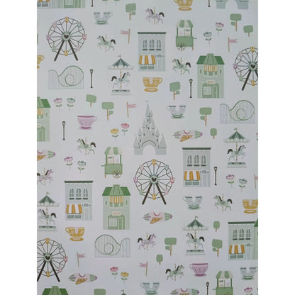 6x8&quot; Block de Papel Estampado Main Street Papel Mintopía