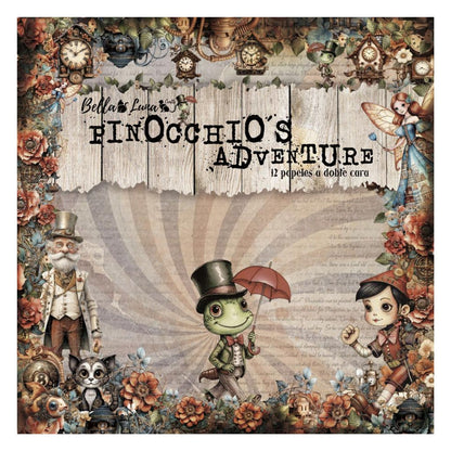 Paquete 12 Papeles Pinocchio&