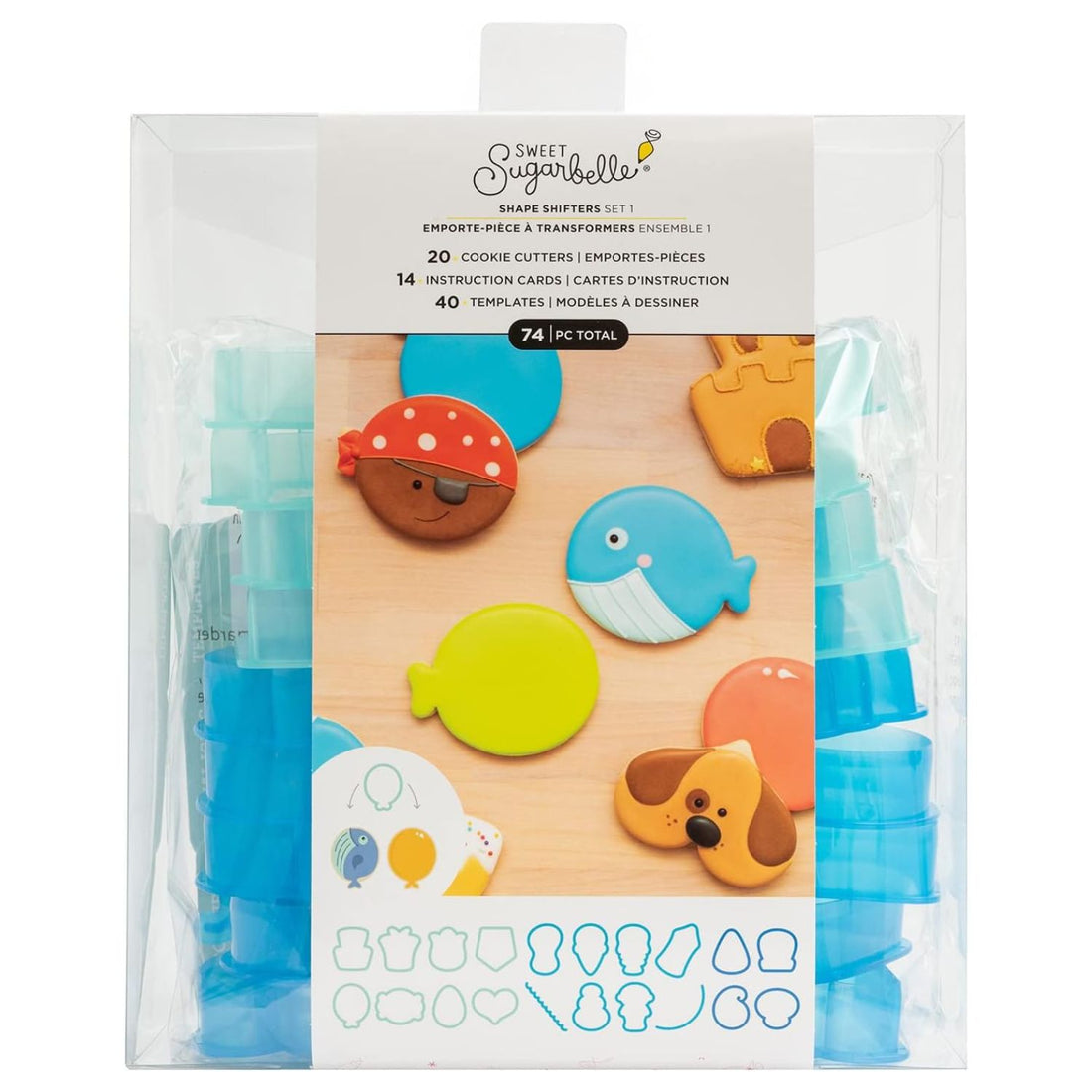 Shape Shifters Cookie Cutter / Cortadores de Galleta Repostería Sugarbelle