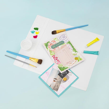 Silicone Workspace &amp; Stencil Mat 12" / Tapete de Trabajo 30.5 cm Tapetes, Mats We R Memory Keepers