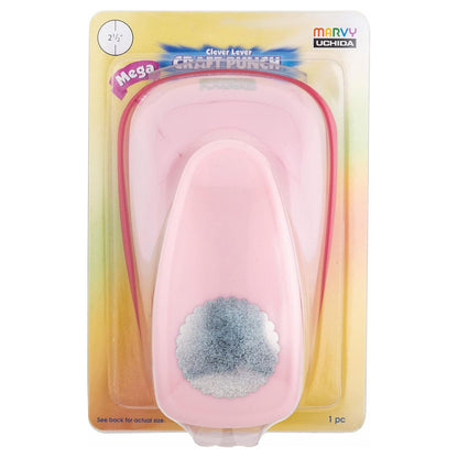 Mega Scalloped Circle 2.5&quot; / Perforadora de Círculo de Escalopa Grande 6.35 cm Perforadoras Marvy Uchida