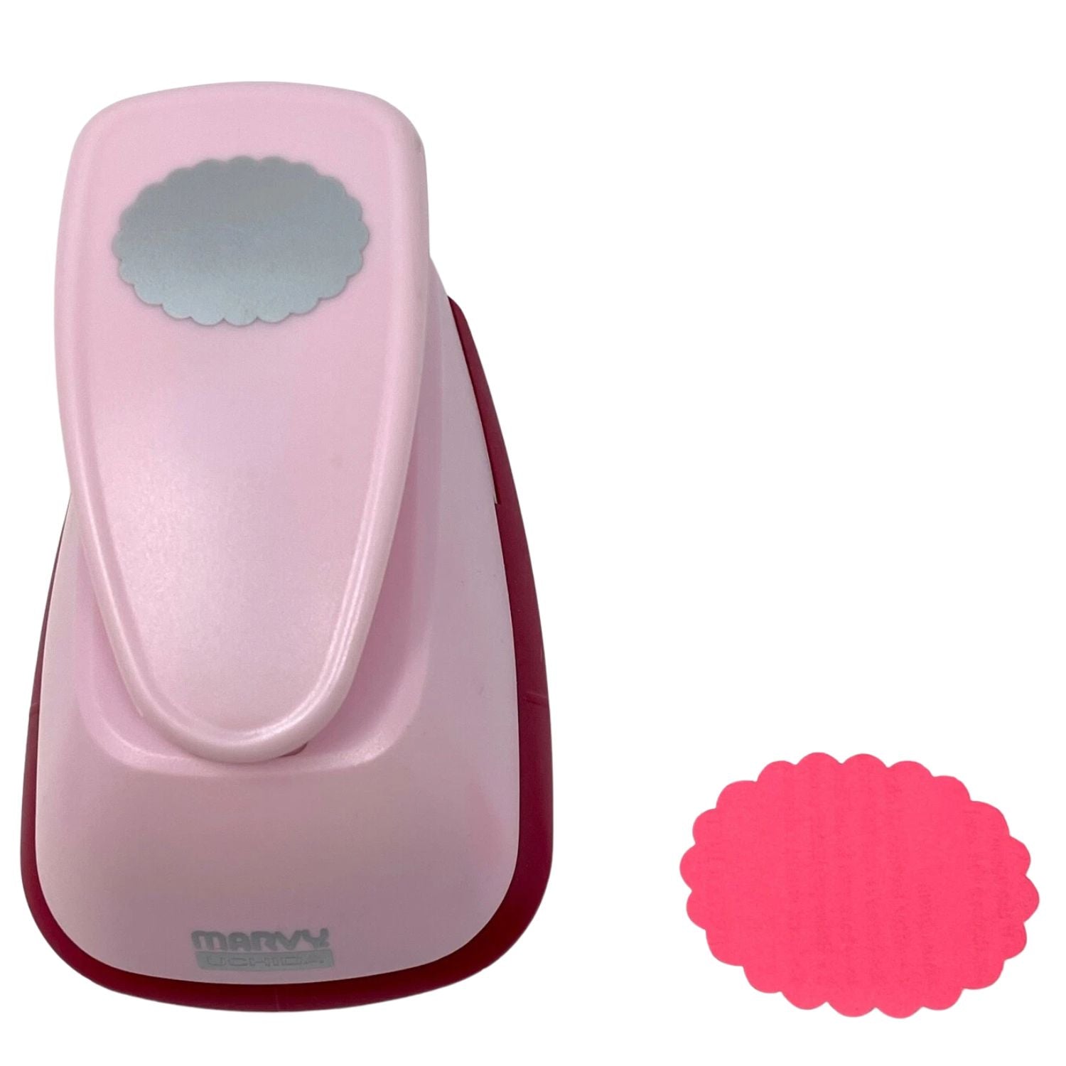 Mega Scalloped Circle 2.5&quot; / Perforadora de Círculo de Escalopa Grande 6.35 cm Perforadoras Marvy Uchida