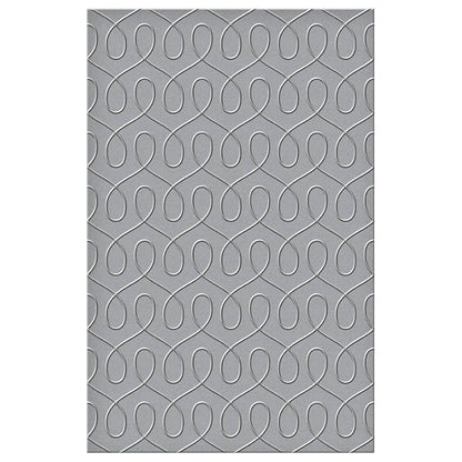 Loops Embossing Folder From The Be Bold Collection / Folder de Grabado De Boucles Folders de Grabado Spellbinders