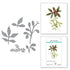 Winterberry & Mistletoe Etched Dies / Suaje Grabado Muérdago Y Bayas Invernales Dados de Corte / Suajes / Troqueles Spellbinders