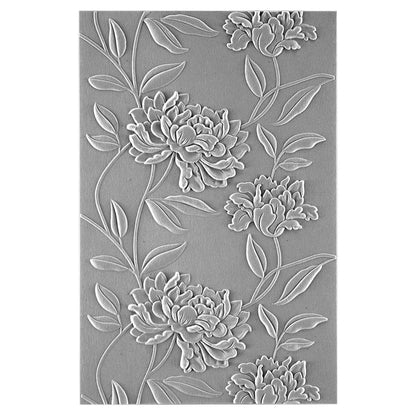 3D Textured Impressions Beautiful Blooms / Folder De Grabado 3D Flores Hermosas Folders de Grabado Spellbinders