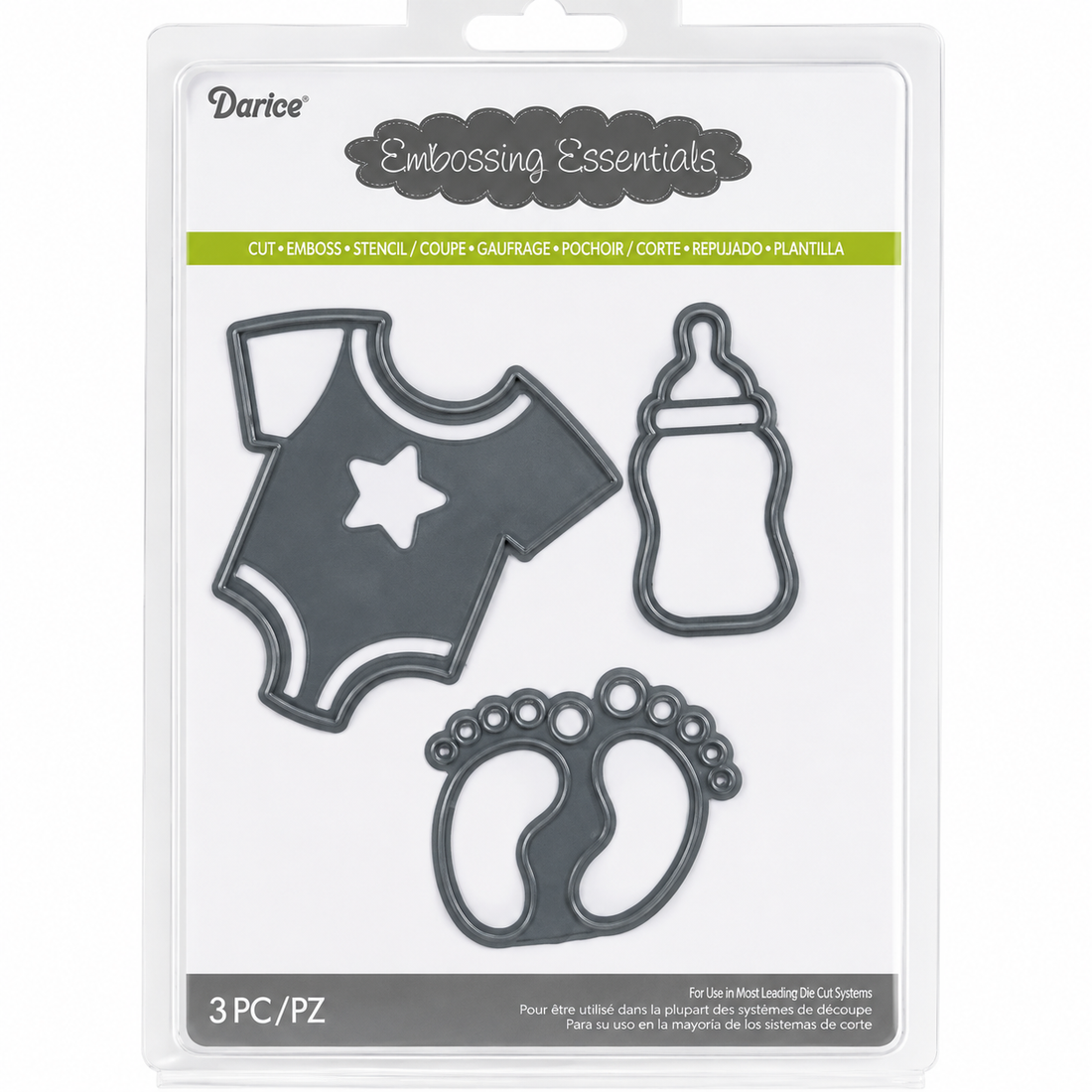 Suaje de Corte de Bebe / Baby Dados de Corte / Suajes / Troqueles Darice