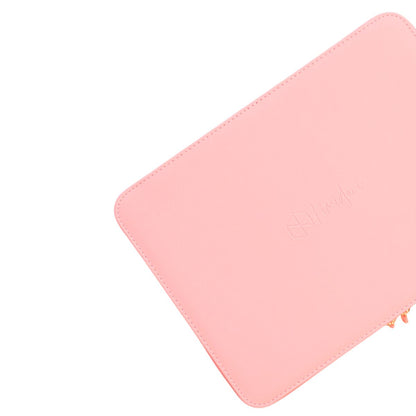 Estuche Caja de Cuero Vegano Deluxe Rosa Organizadores Kimidori Colors