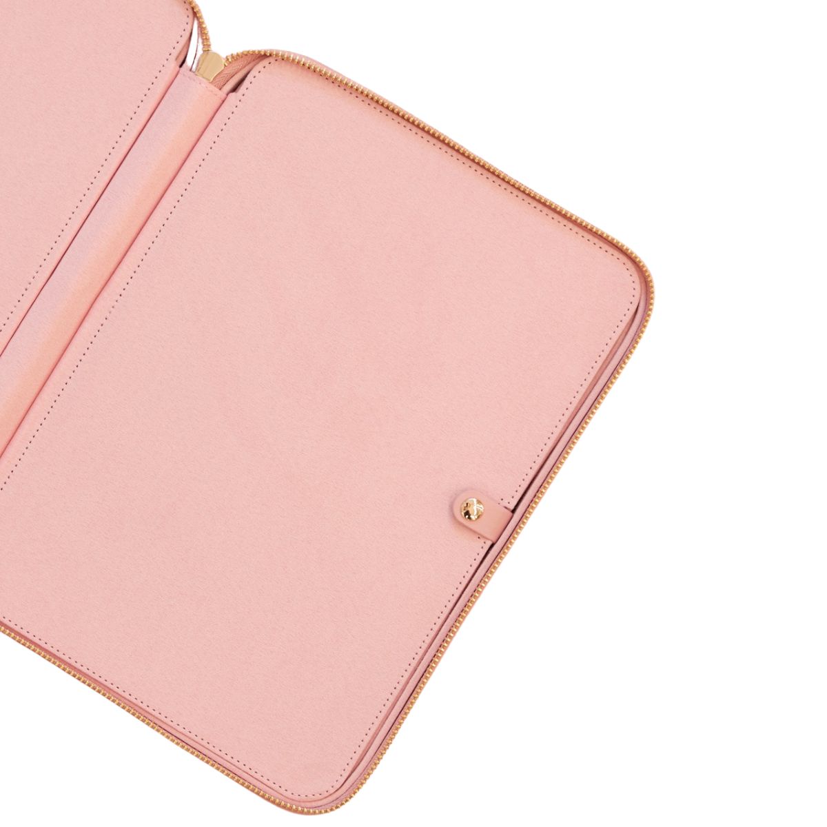 Estuche Caja de Cuero Vegano Deluxe Rosa Organizadores Kimidori Colors