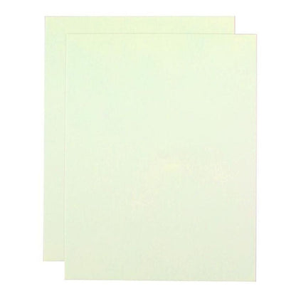 Glow in the Dark Paper 8.5 x 11" / 2 Hojas Papel Brilla en la Oscuridad Acetato y Especializados Silhouette