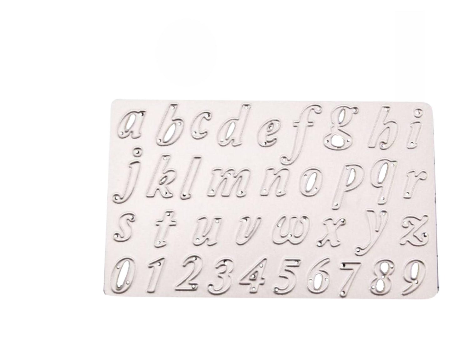 Suaje de Alfabeto en Minúsculas Dados de Corte / Suajes / Troqueles Hobbees