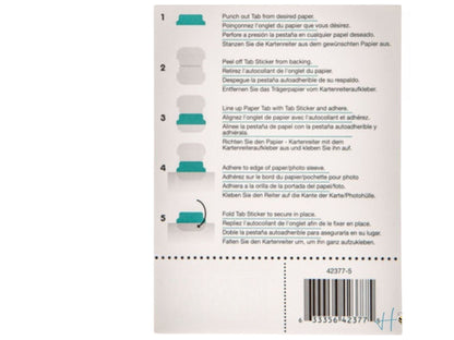 WR Tab Adhesives File / Pestañas Adhesivas Stickers We R Memory Keepers