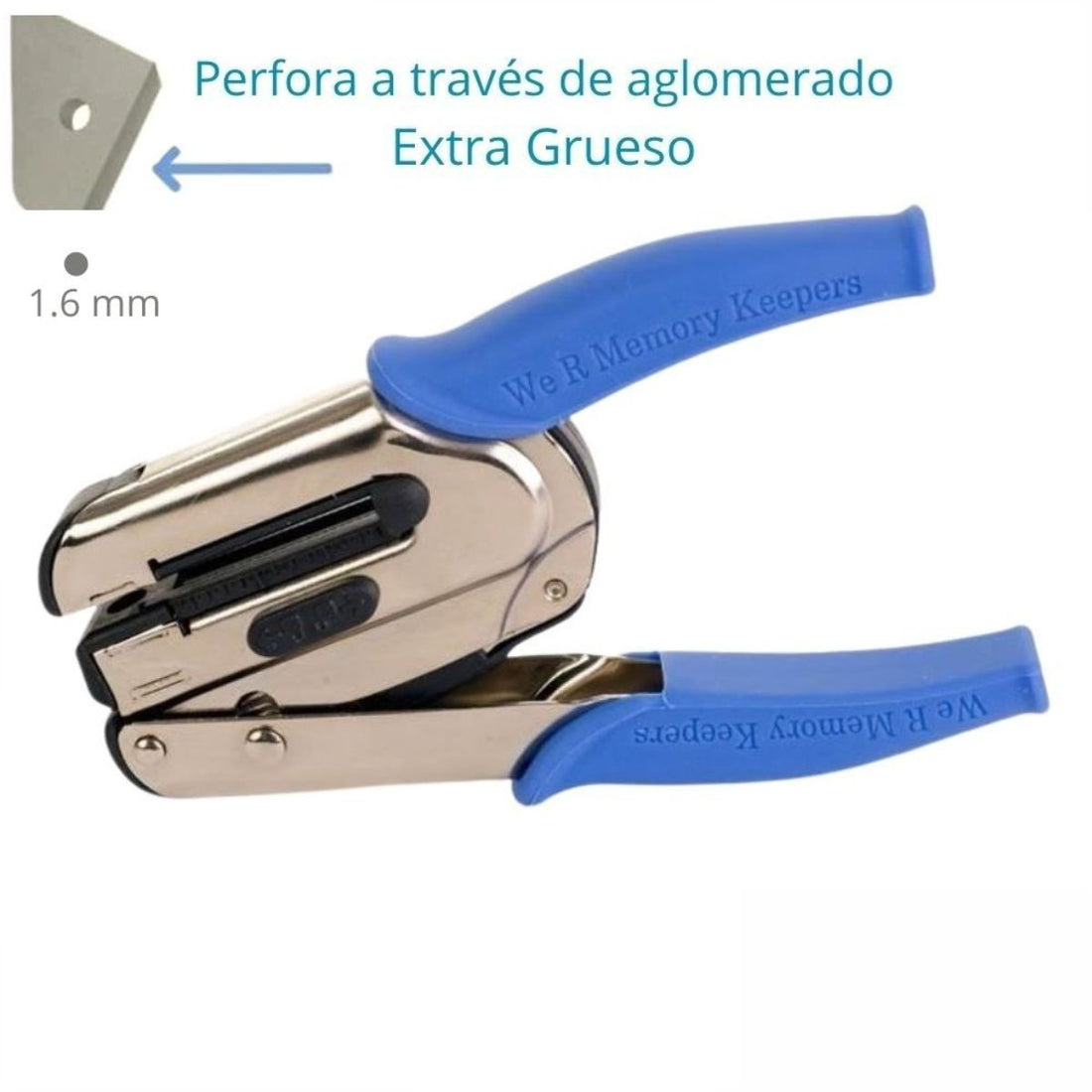 Crop-A-Dile Power Punch 1.6 mm / Perforadora de Uso Rudo para Agujerar Perforadoras We R Memory Keepers