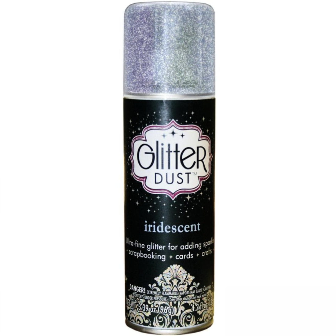 Glitter Dust Spray Iridescent / Aerosol de Brillitos Iridescentes Pintura y Medios Mixtos Thermo Web