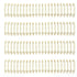 Cinch Wires Gold 1.25" / 4 Arillos Dorados Arillos para Engargolar We R Memory Keepers