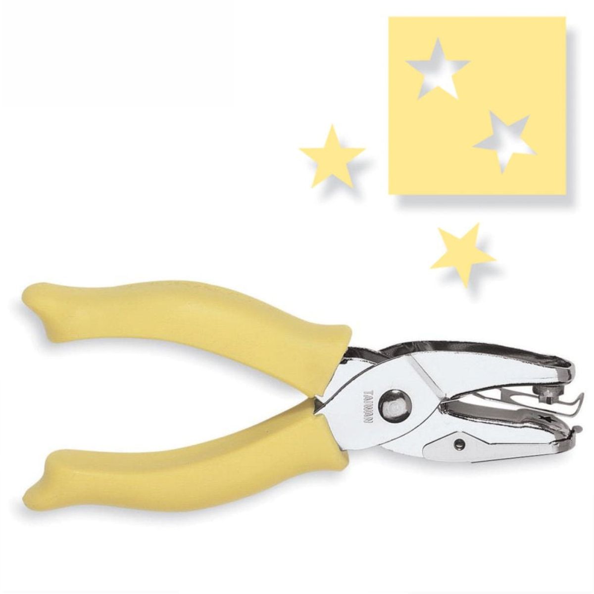 Cushioned Grip Hand Punch Star 1/4&quot; / Perforadora de Hoyitos de Estrella 0.6 cm Perforadoras Fiskars