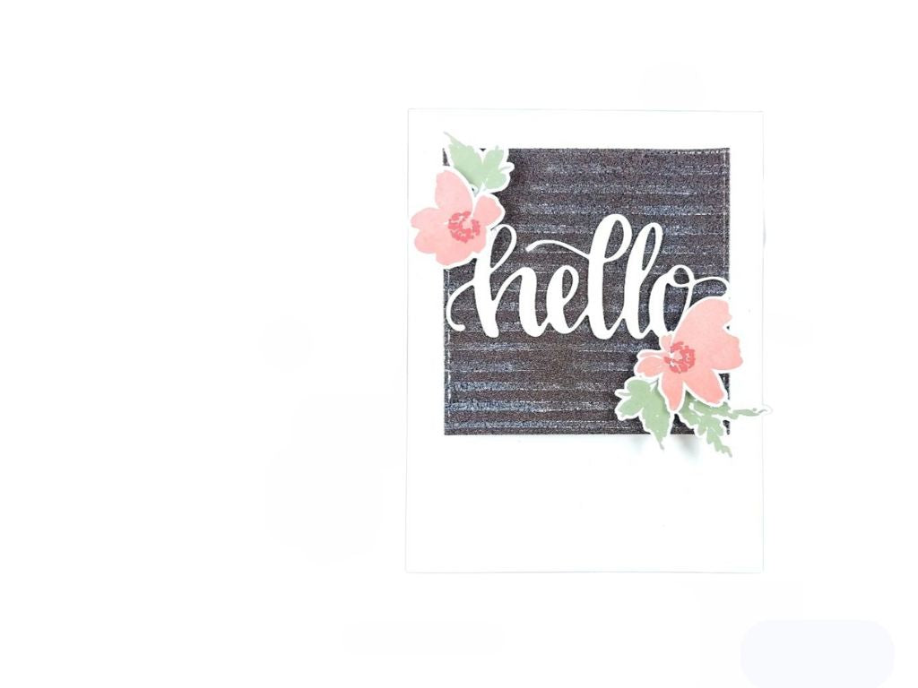 Oiled Slate Embossing Powder / Polvo de Embossing Negro con Café Polvos de Embossing Wow!