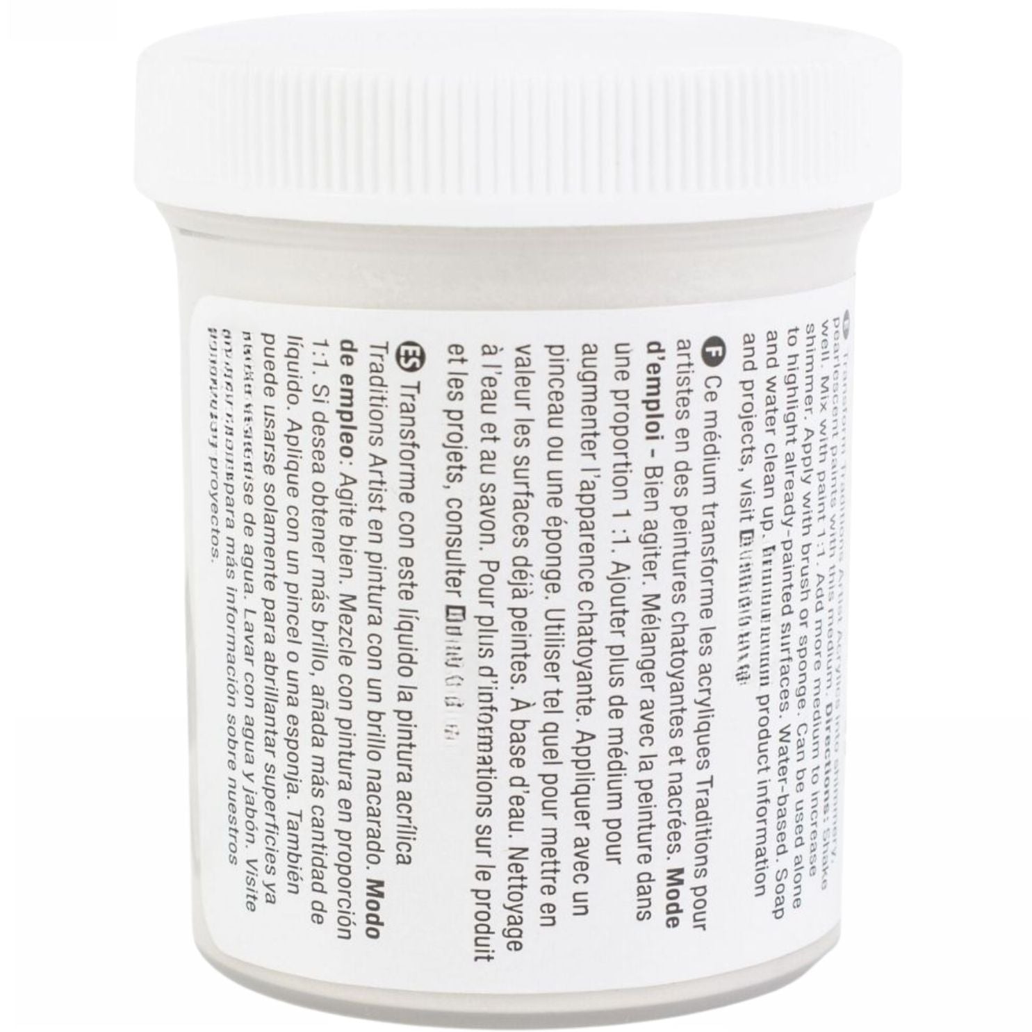 Acrylic Gel Medium Gloss White / Gel Acrílico Medio Brillante Blanco Medios Mixtos y Pastas Texturizadoras DecoArt