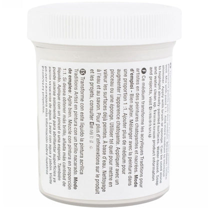 Acrylic Gel Medium Gloss White / Gel Acrílico Medio Brillante Blanco Medios Mixtos y Pastas Texturizadoras DecoArt