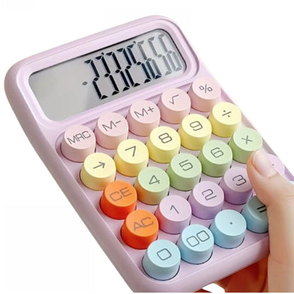 Calculadora de 12 Dígitos Lila Herramientas Hobbees