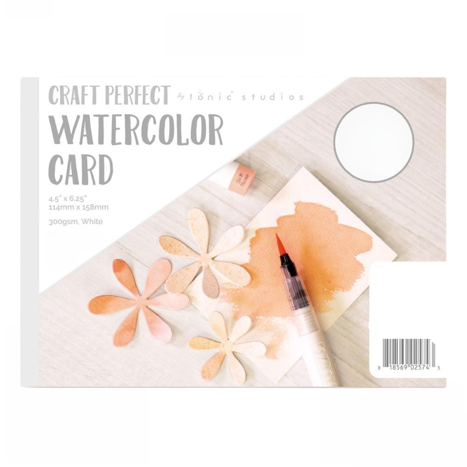 A6 Watercolor Pad / Block de Papel para Acuarela Papel para Arte Tonic Studios