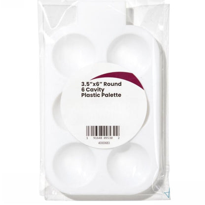 White Plastic Palette / Paleta Blanca Para Pintura Descontinuado Cousin