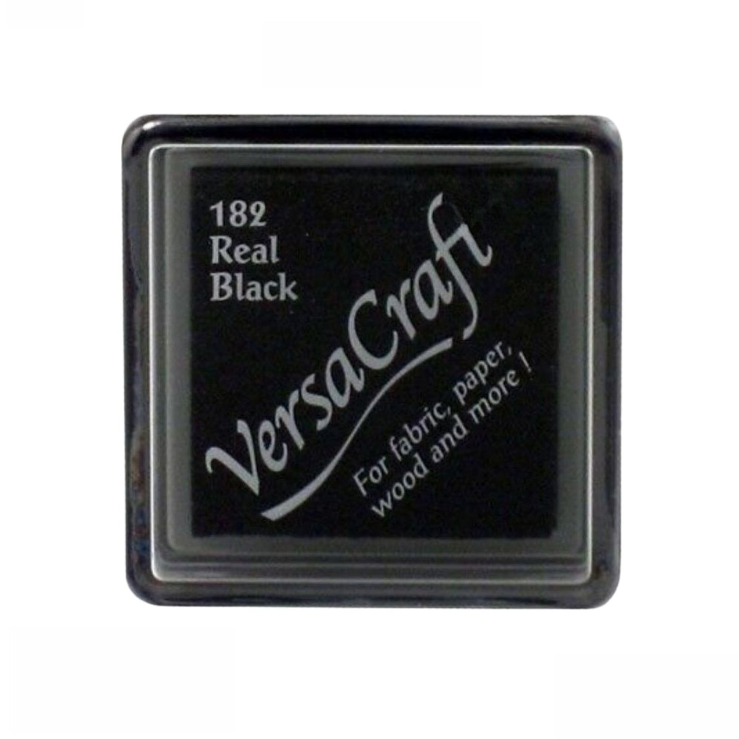 VersaCraft Mini Ink Pad Real Black / Mini Cojín de Tinta Negro Tintas TSUKINEKO