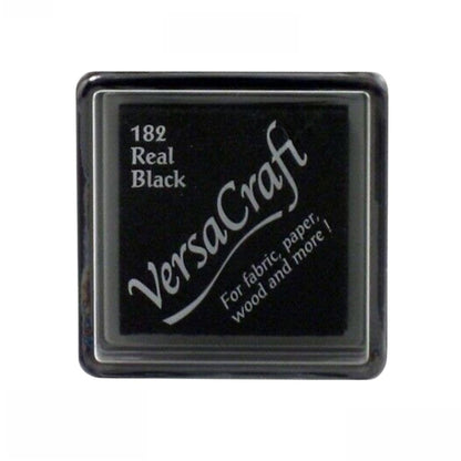 VersaCraft Mini Ink Pad Real Black / Mini Cojín de Tinta Negro Tintas TSUKINEKO