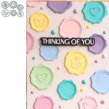 Suajes de Sello tipo Lacre Dados de Corte / Suajes / Troqueles Hobbees