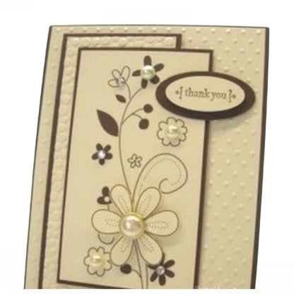 Bling Stickers White Pearl 8mm / Piedritas Decorativas Autoadhesivas Blanco Perla Adornos / Embellishments Darice