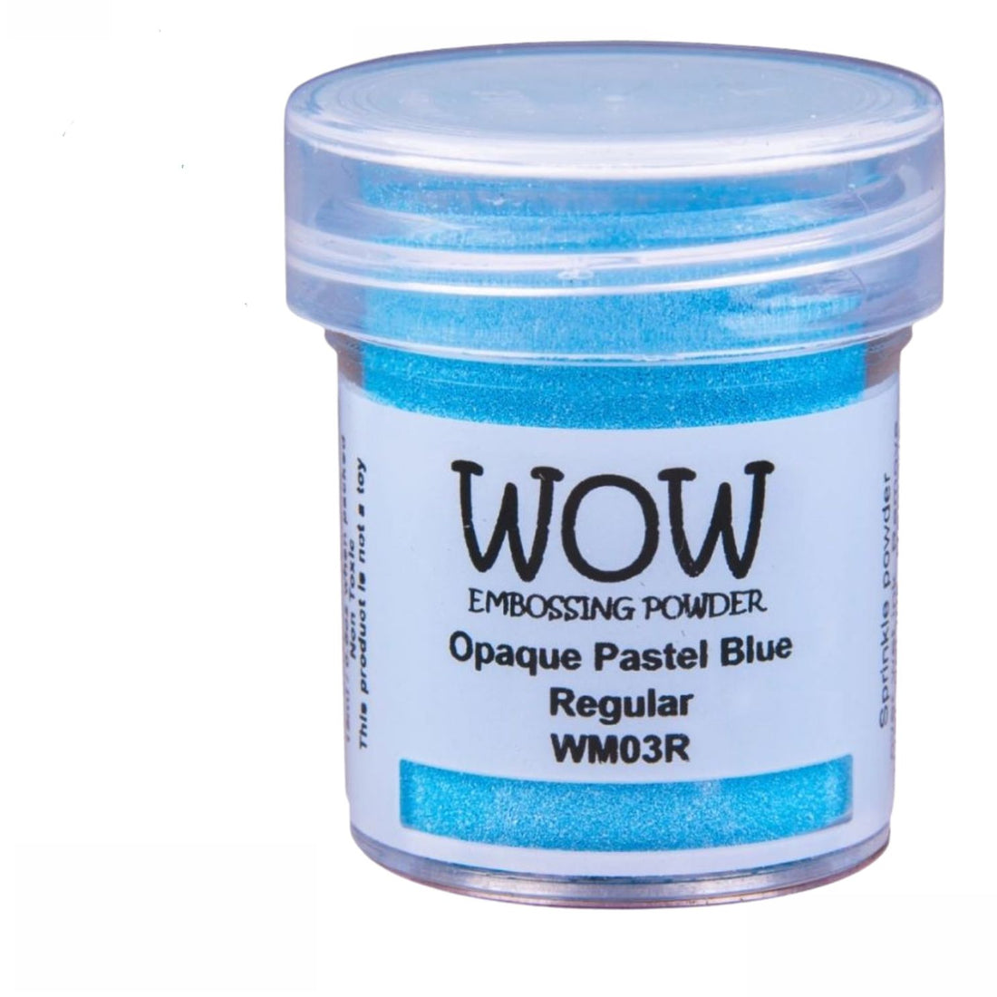Pastel Blue Embossing Powder / Polvo de Embossing Azul Pastel Opaco Polvos de Embossing Wow!