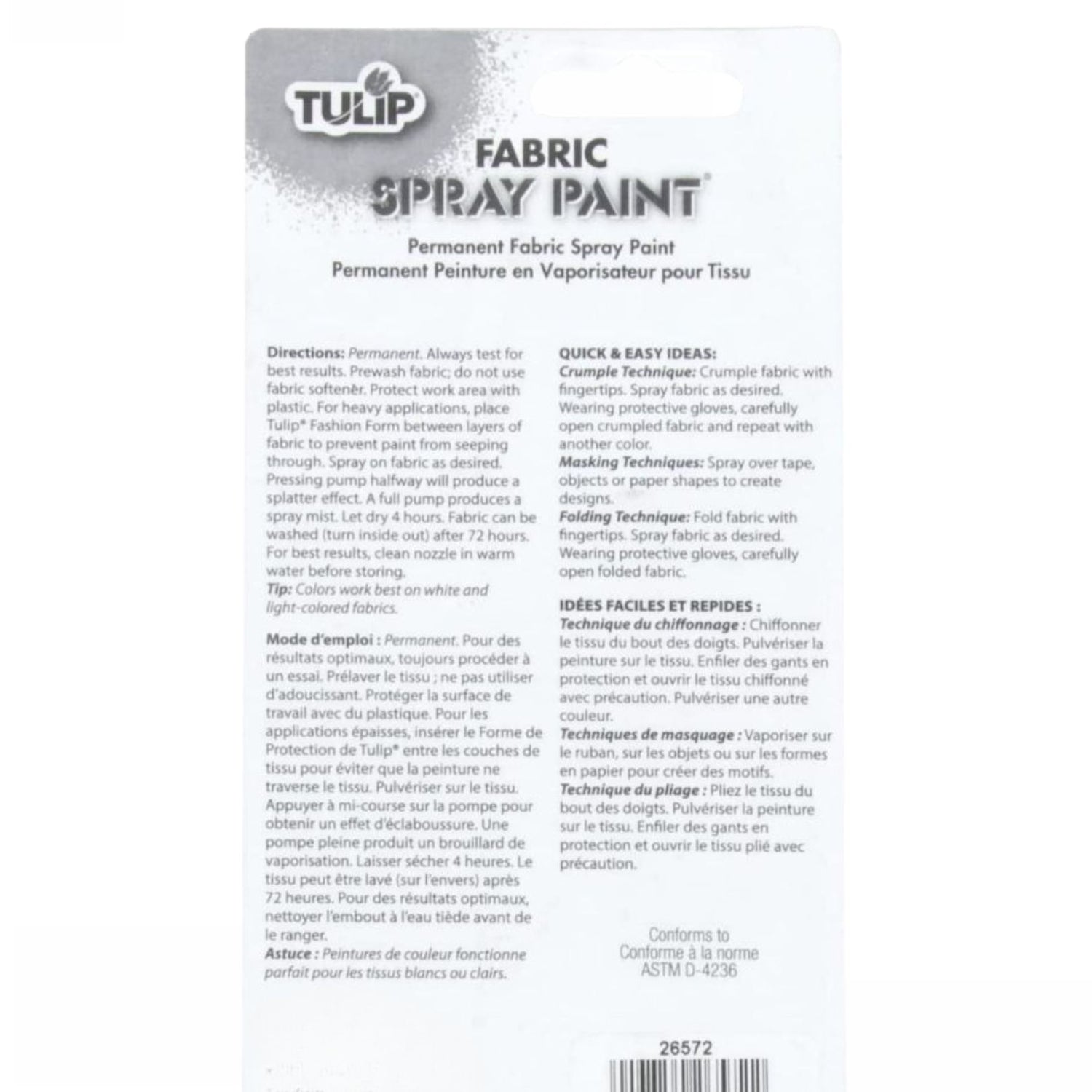 Tulip Fabric Spray Paint Diamond Glitter / Spray para Tela con Purpurina Diamante Pintura para Tela Tulip