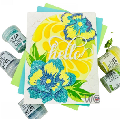 Lime Rickey Embossing Powder / Polvo de Embossing Verde Limón Translúcido Polvos de Embossing Wow!