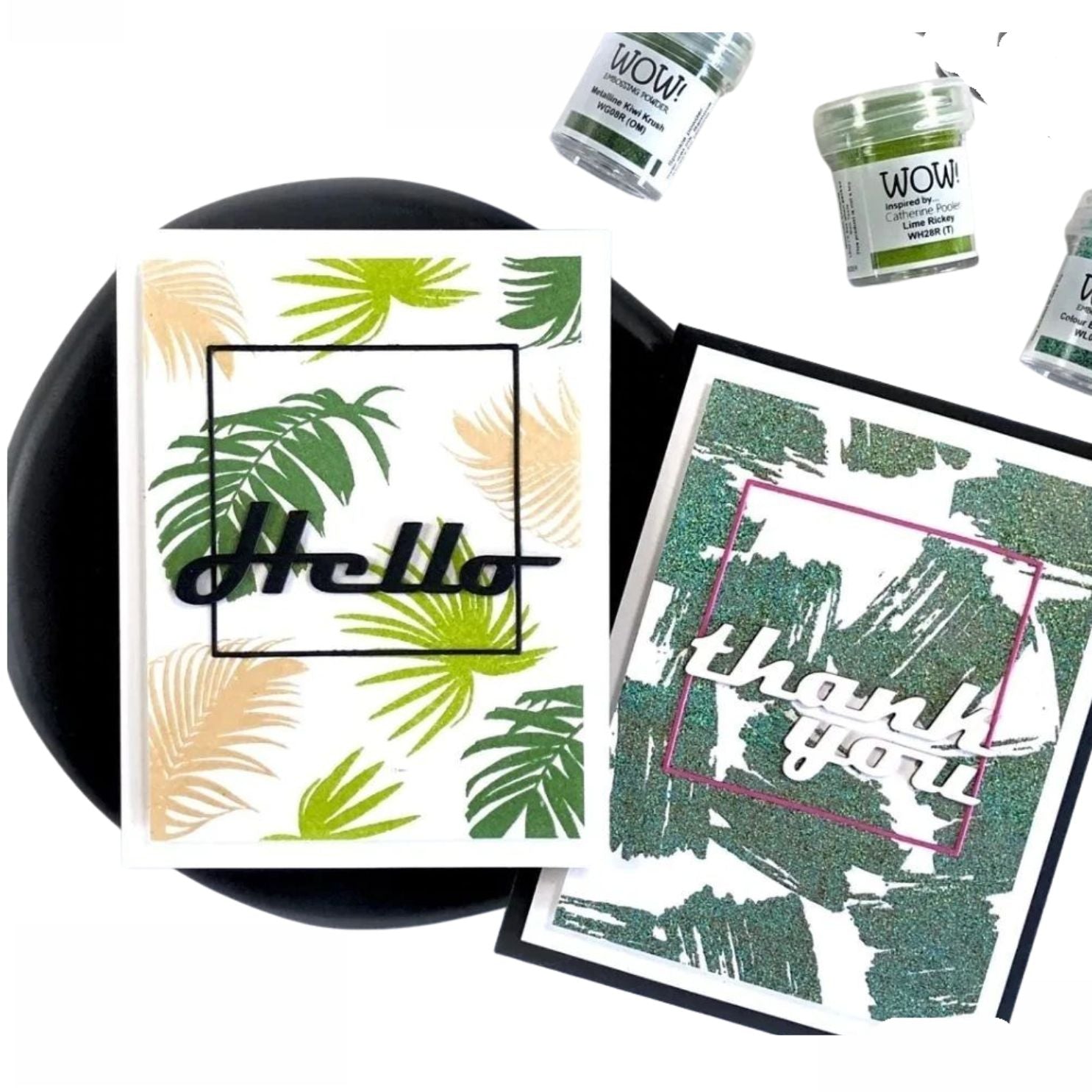 Lime Rickey Embossing Powder / Polvo de Embossing Verde Limón Translúcido Polvos de Embossing Wow!