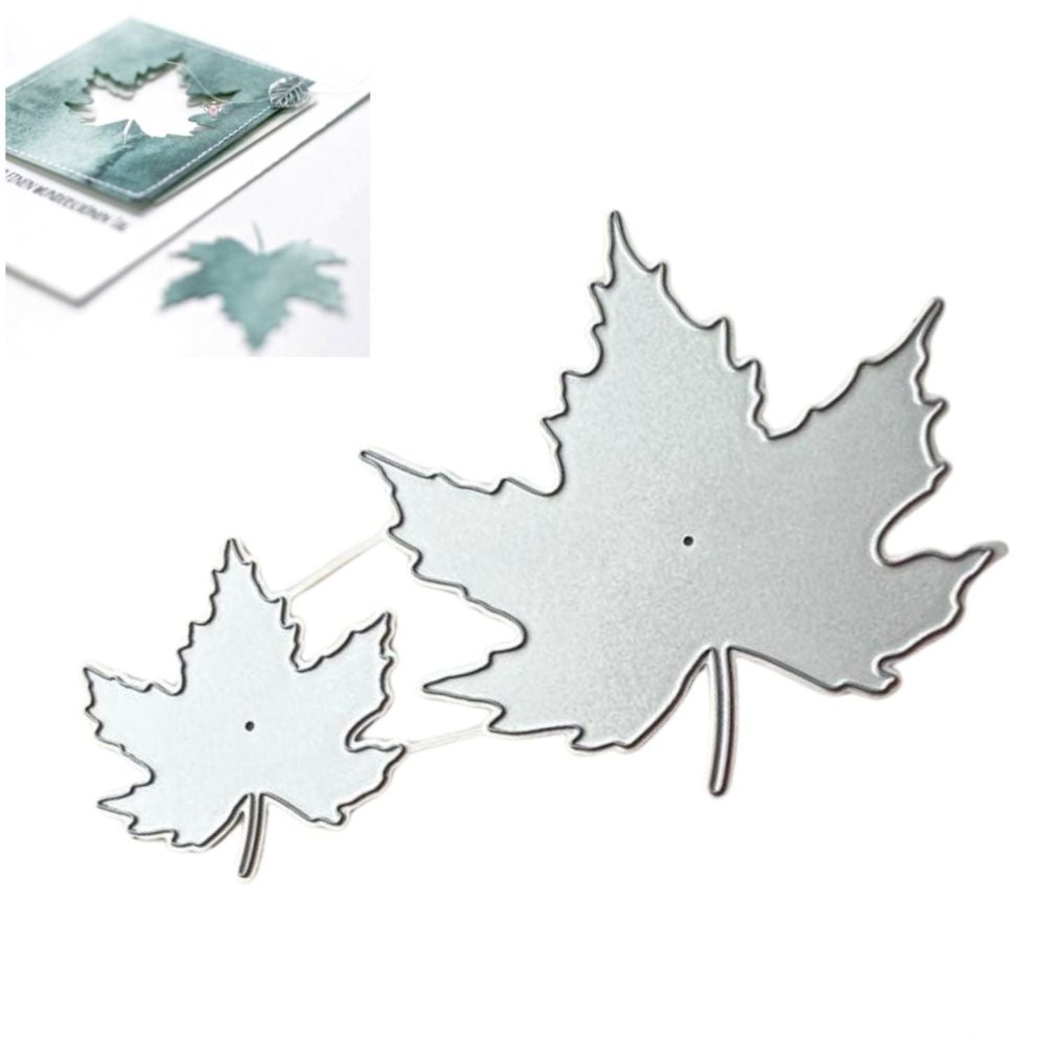 Suajes de Hoja de Maple Dados de Corte / Suajes / Troqueles Hobbees