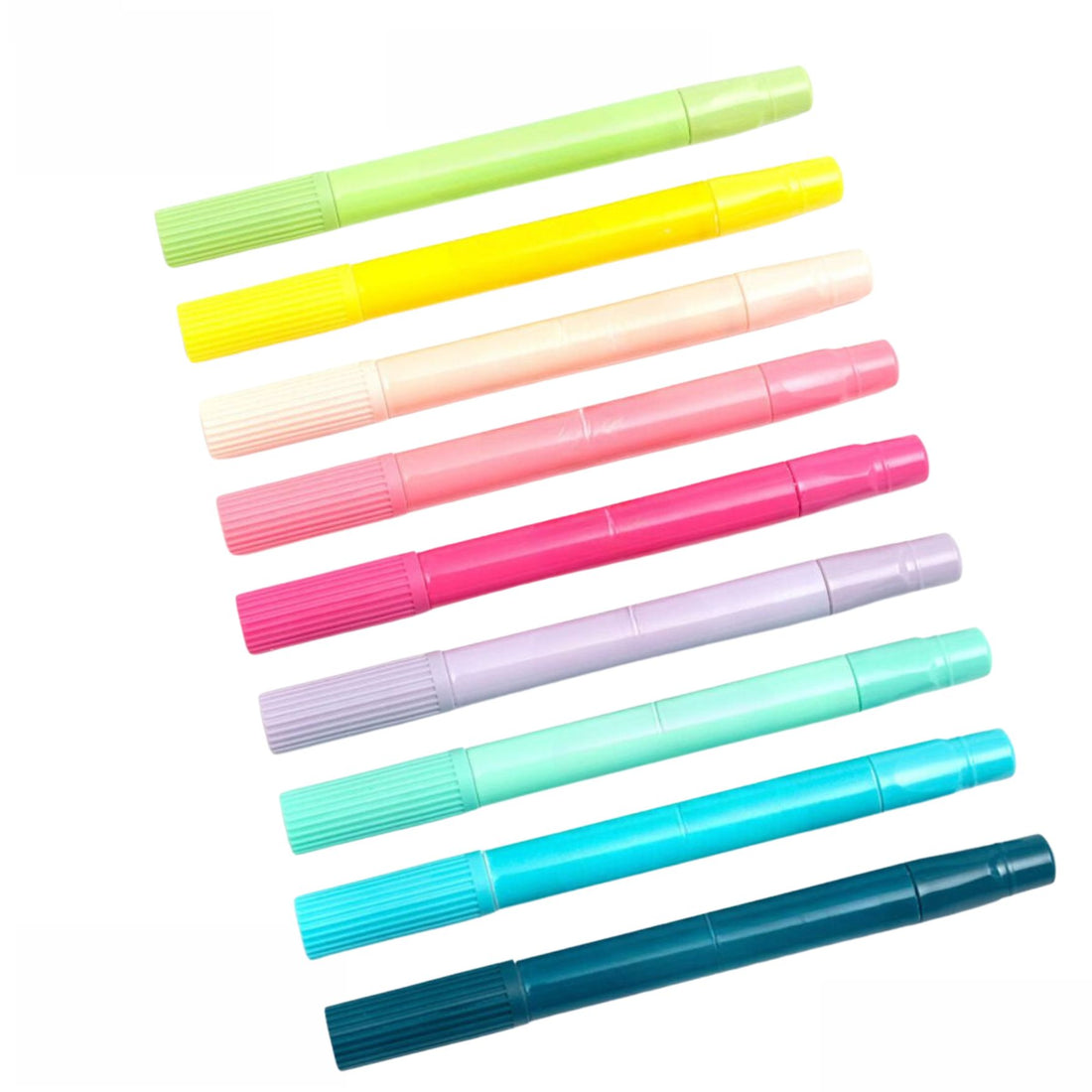 Gel Crayons / 9 Crayones Acuarelables Colores y Plumones Creative Devotion