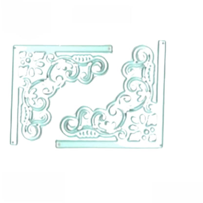 Suaje de Esquinero Decorado Dados de Corte / Suajes / Troqueles Hobbees