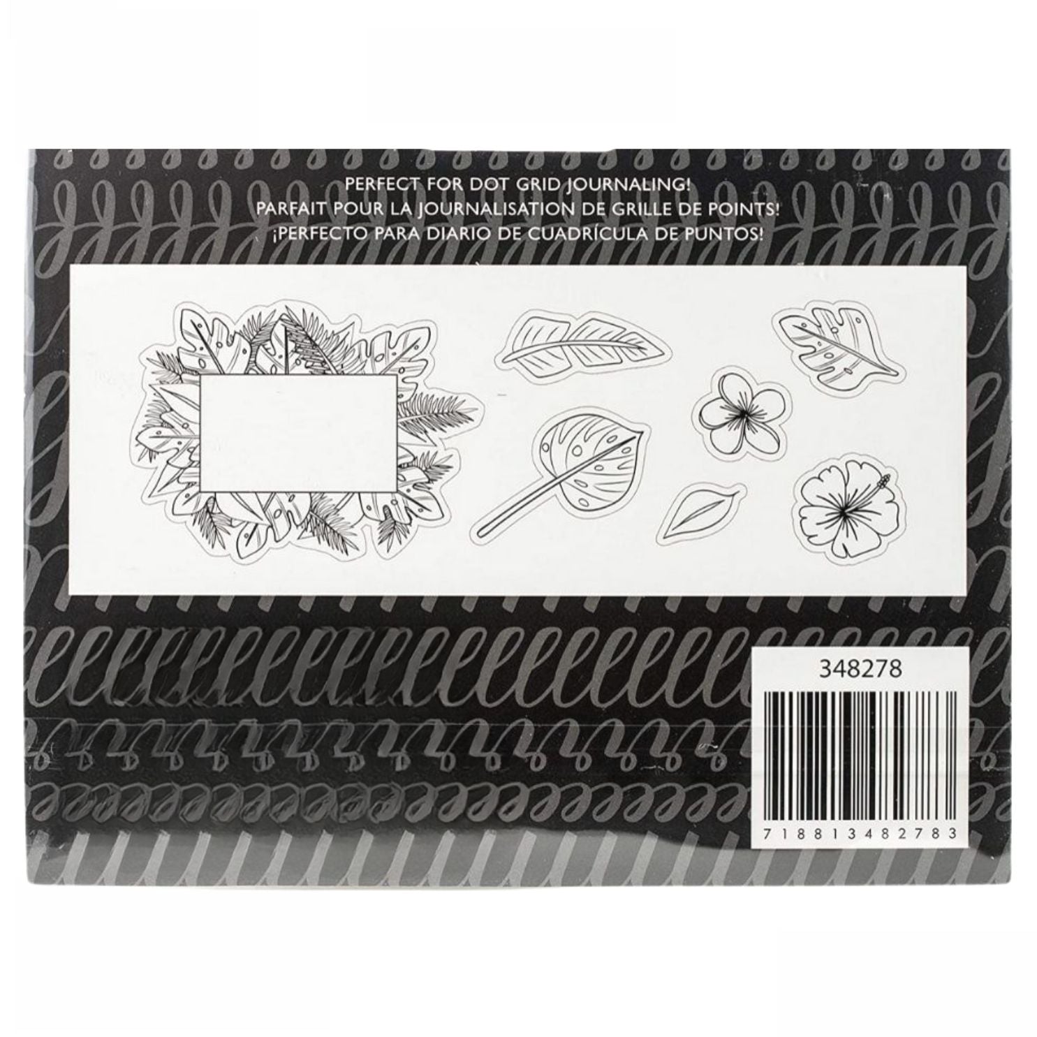 Tropical Stamps / Sellos de Hojas Tropicales Sellos Kelly Creates