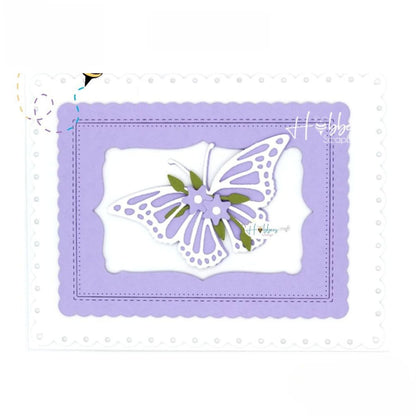 Suaje de Mariposa con Fondo Dados de Corte / Suajes / Troqueles Hobbees