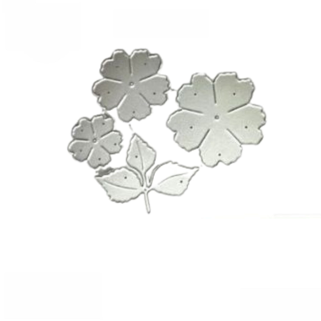 Suaje de Flor Malva en 3D Dados de Corte / Suajes / Troqueles Hobbees