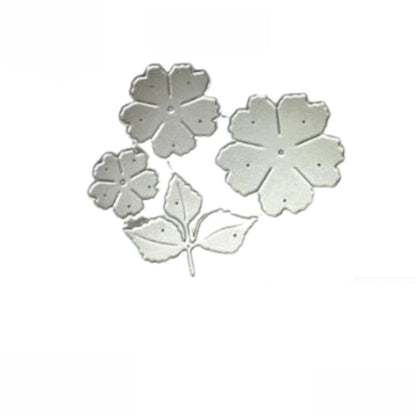 Suaje de Flor Malva en 3D Dados de Corte / Suajes / Troqueles Hobbees