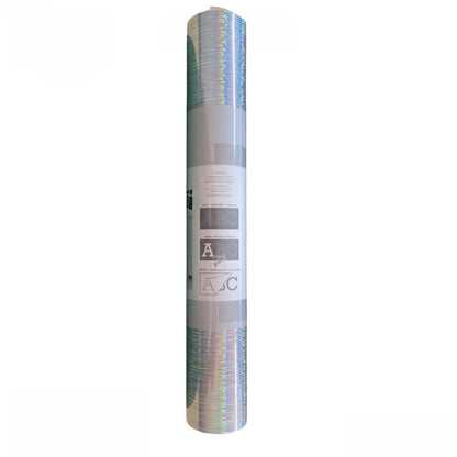 Holographic Adhesive Vinyl Silver / Vinil Adhesivo Holográfico Plata Viniles American Crafts