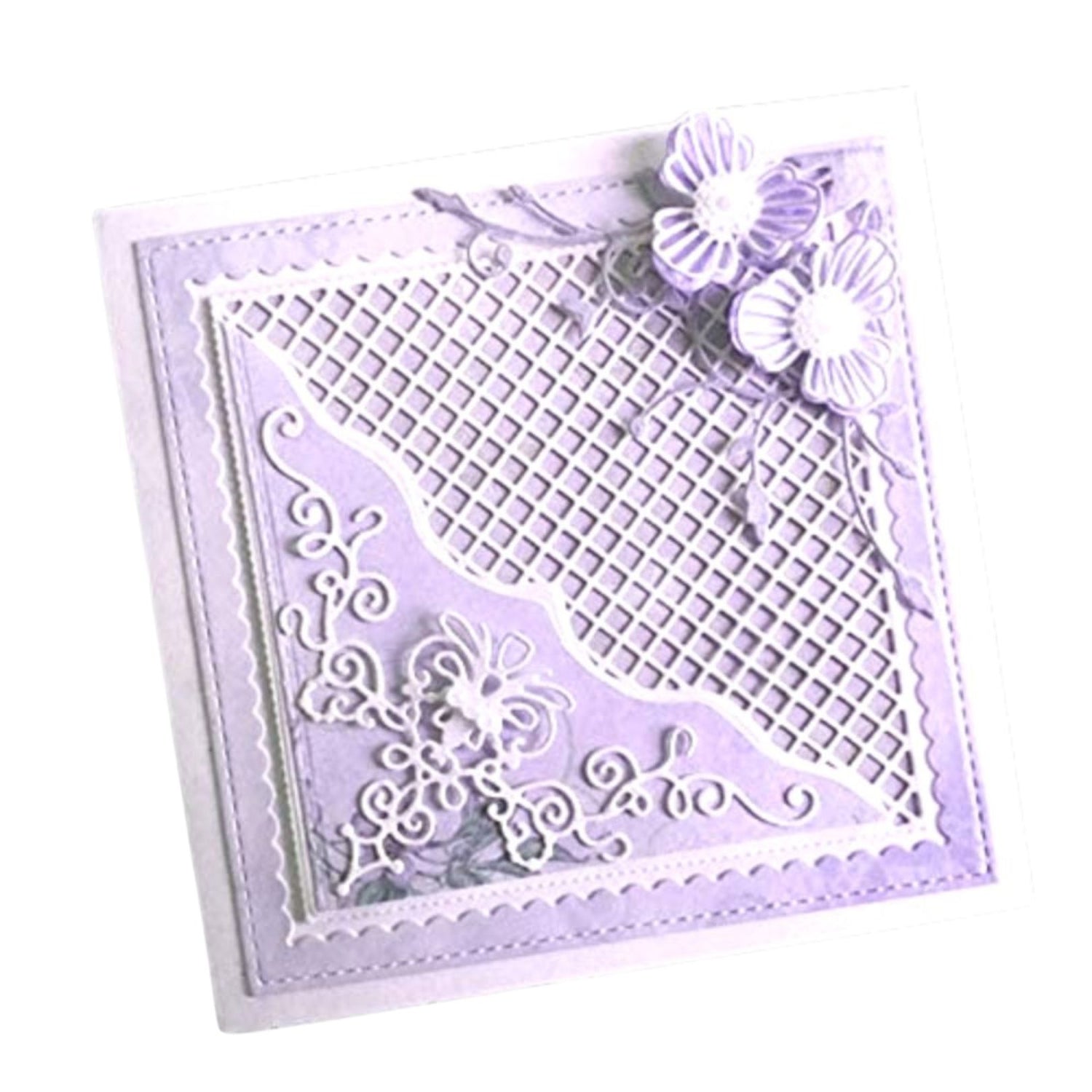 Suaje de Fondo con Cuadrícula Dados de Corte / Suajes / Troqueles Hobbees