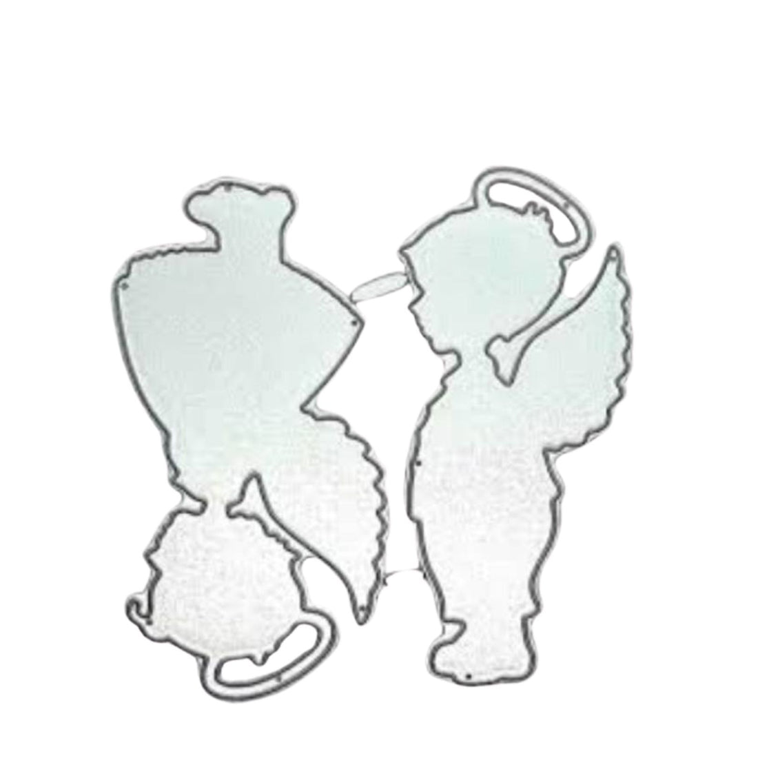 Suaje de Angelitos Niña y Niño Dados de Corte / Suajes / Troqueles Hobbees