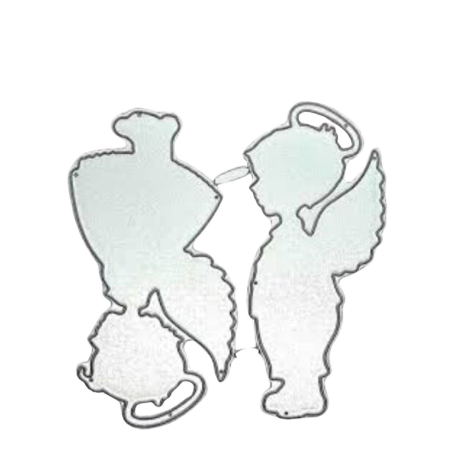 Suaje de Angelitos Niña y Niño Dados de Corte / Suajes / Troqueles Hobbees